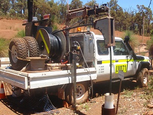 Enviro Reel custom-built sampling unit including pump